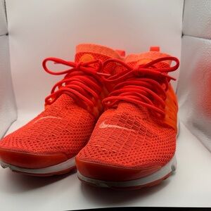 Bright Orange Athletic Sneakers